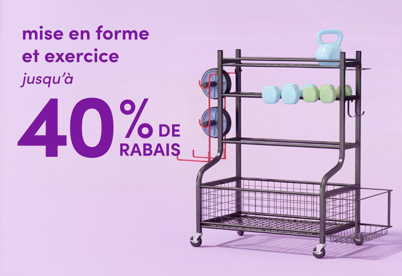 mise en forme et exercice en solde