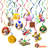 Mario Birthday Decorations Spiral