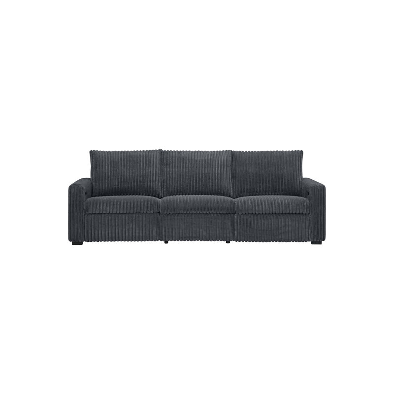 Rsonki Power Recliner Sofa, Dark Gray