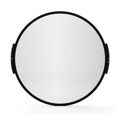 Overlap Wall Mirror Dark