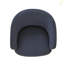 Fauteuil d'appoint rembourré avec pieds en métal Modern-1133470301