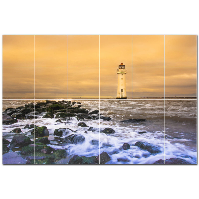 Panneau décoratif en céramique satinée 12 po x 12 po