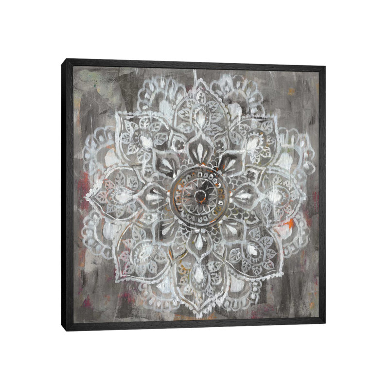 Danhui Nai - Print on Canvas, 66.04 cm H x 66.04 cm W, Black Floater Framed