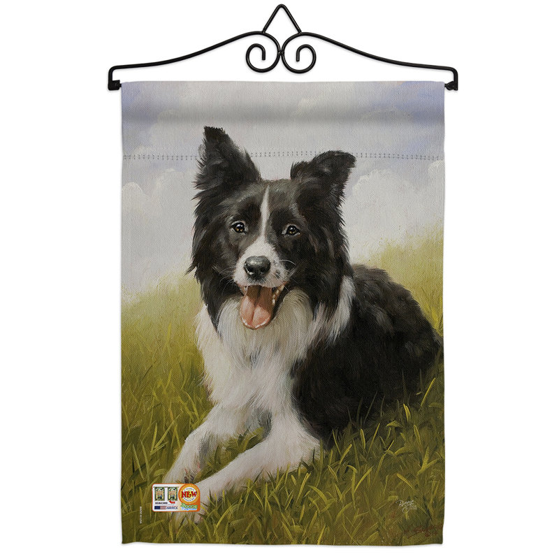 Double Sided 18.5'' H x 13'' W Polyester Animal Flag Set