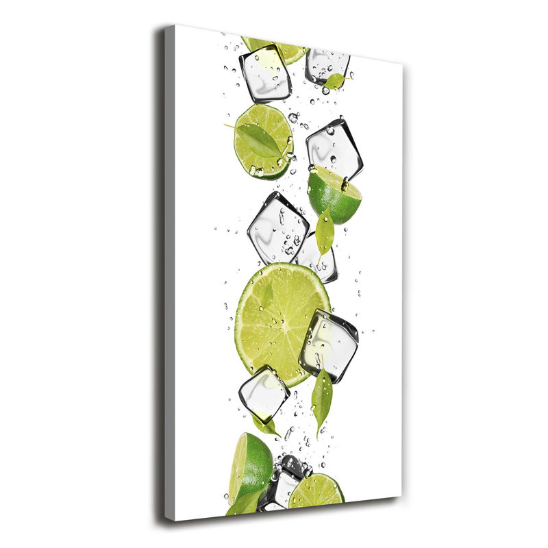 Limonka And Ice - Wrapped Canvas Print