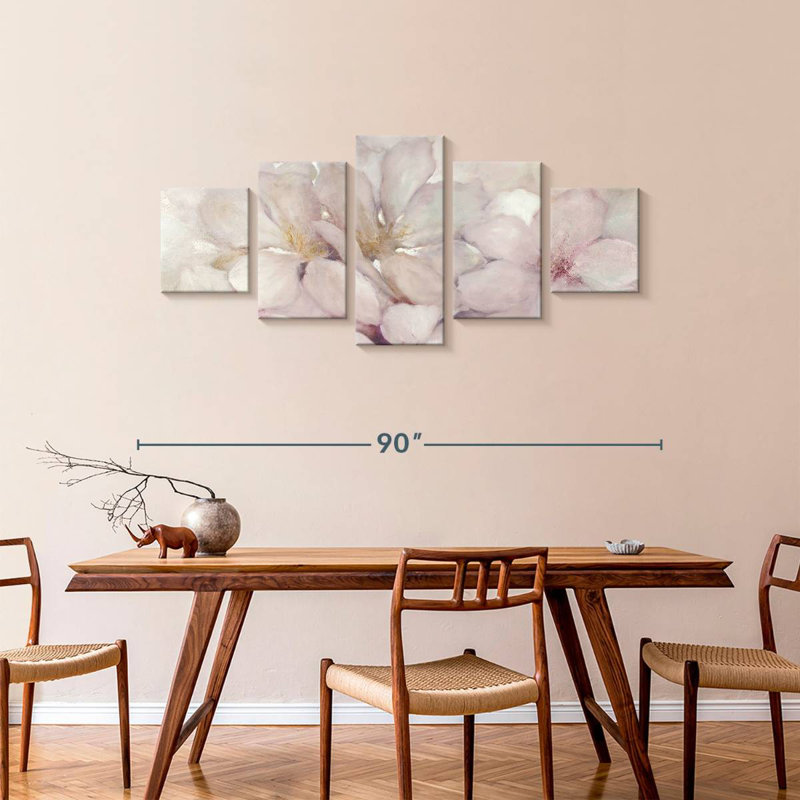 Pommiers en fleurs, H 36 po x l 80 po