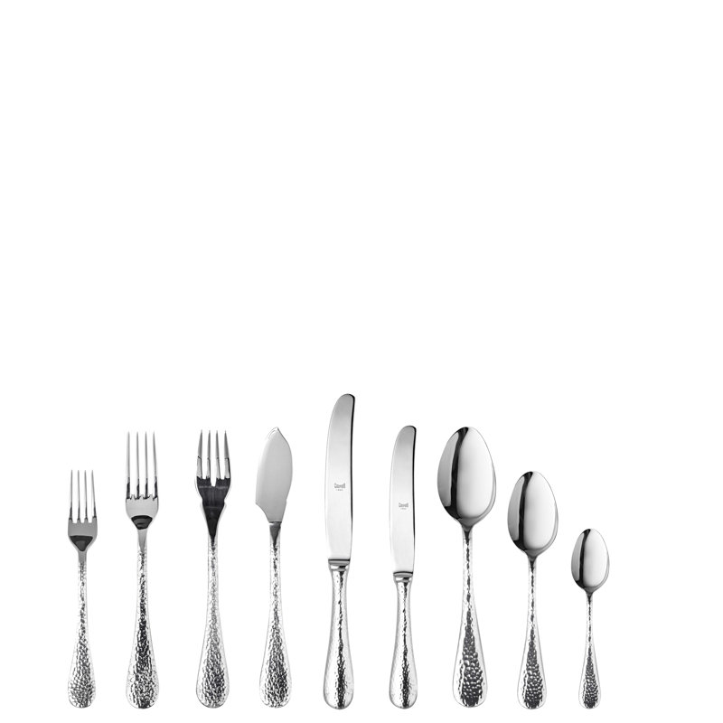 Ensemble de couverts Epoque - 54 pièces - Acier inoxydable, Argent argent