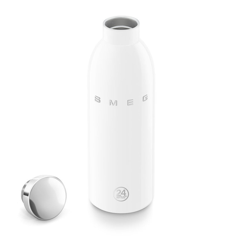 Smeg X 24 bouteilles Clima 500 ml, Blanc