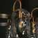 Bergeson 8 - Light Large Dimmable Wagon Wheel Chandelier
