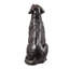 Présentoir de salon en bronze taille réelle en résine Labrador