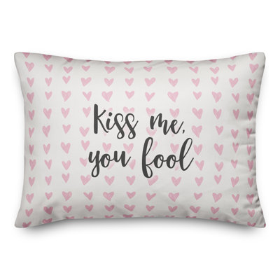  Coussin Kiss Me You Fool