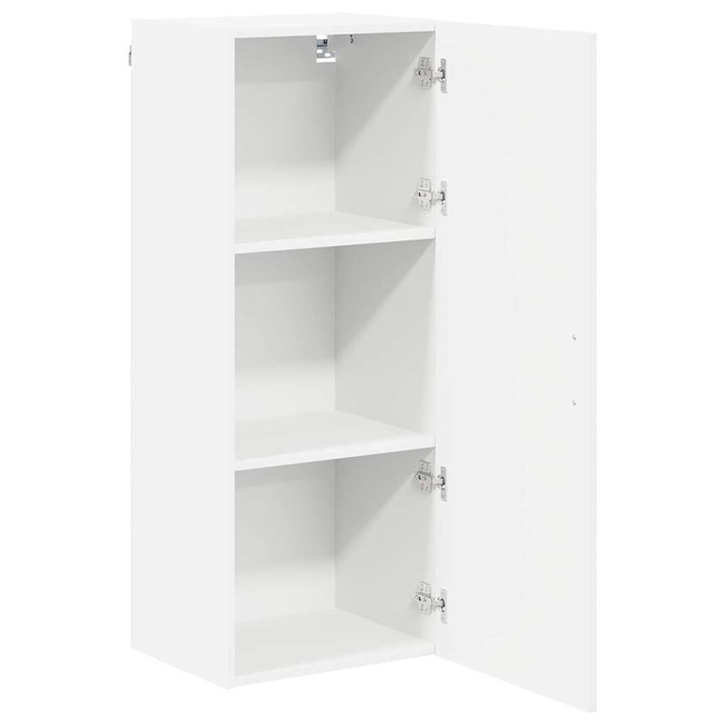 Vidaxl Kitchen Cabinet Black 40 X 31 X 100 Cm Engineered Wood, White, 100cm H x 40cm W x 31cm D