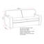 Berthal 2 Seater Fabric Sofa Bed-216278757
