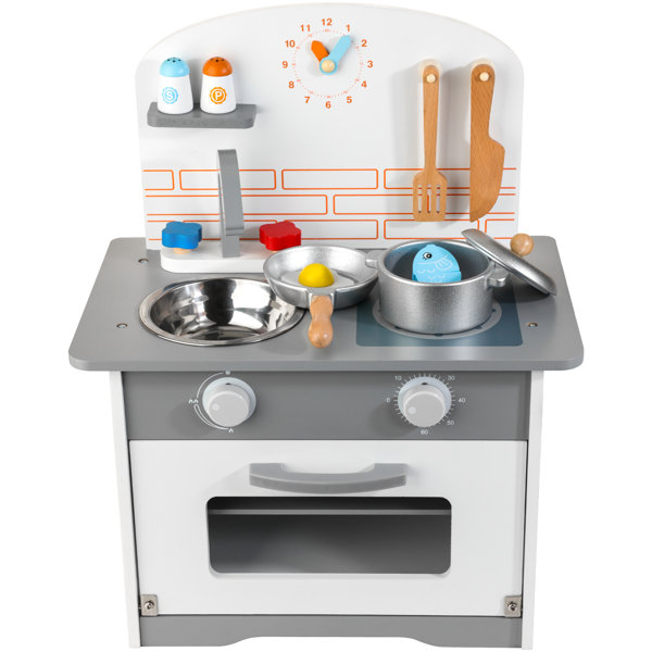 Cuisine Jouet En Bois ROBOTIME Pour Enfants - Avec Distributeur De Glaçons Et Accessoires Réalistes