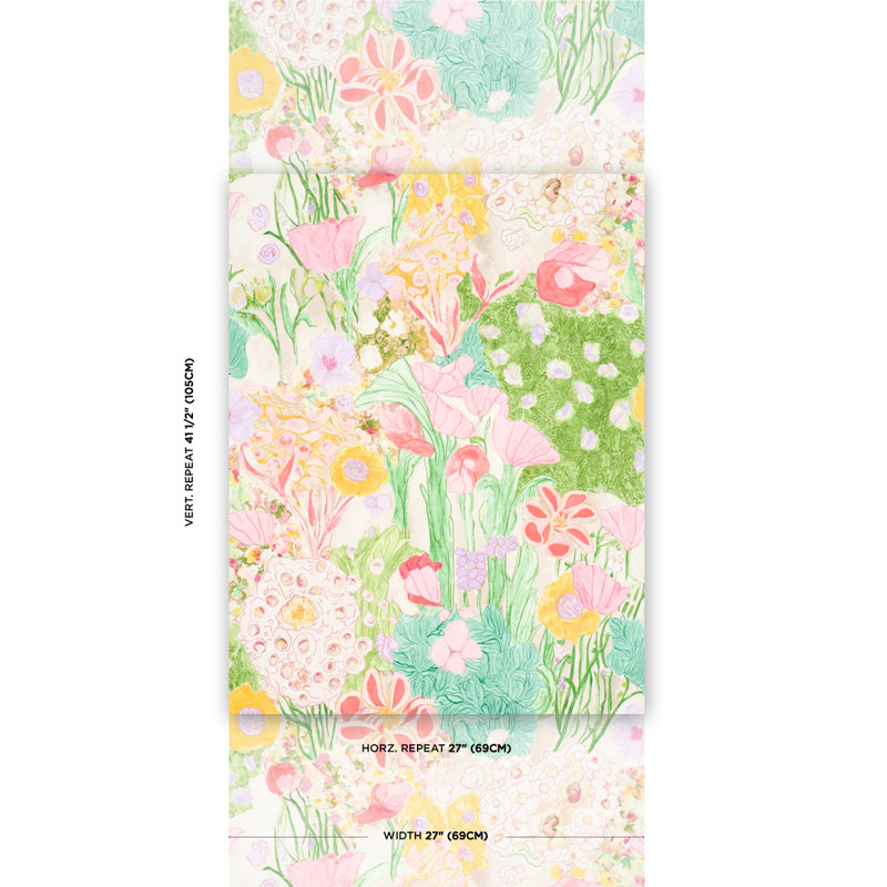 Frank's Garden Wallpaper, Neutral