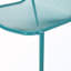 Ensemble de conversation d'extérieur en fer 3 pièces avec 2 chaises en filet et 1 table d'appoint-1434780640