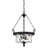 Shafer 3 - Light Natural Iron Unique/Statement Pendant