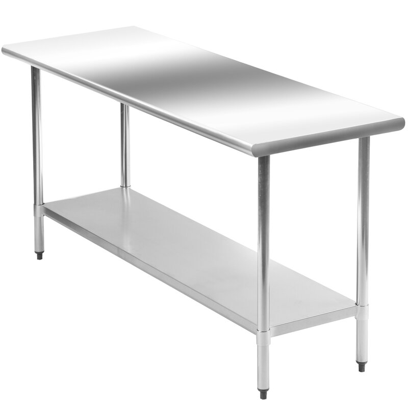 FDW Stainless Steel 60'' L x 24'' W x 35'' H Work Tables & Reviews ...