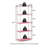 5-Tier 57.4" Open Shelf Bookcase, Compact Storage Bookshelf-221452304-221384783