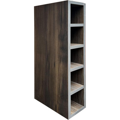 Wine Rack Cabinet Base or Wall Unit Made with 18mm MFC for Kitchen, Leaving room, Hotel, Restaurant (Smoke Green)