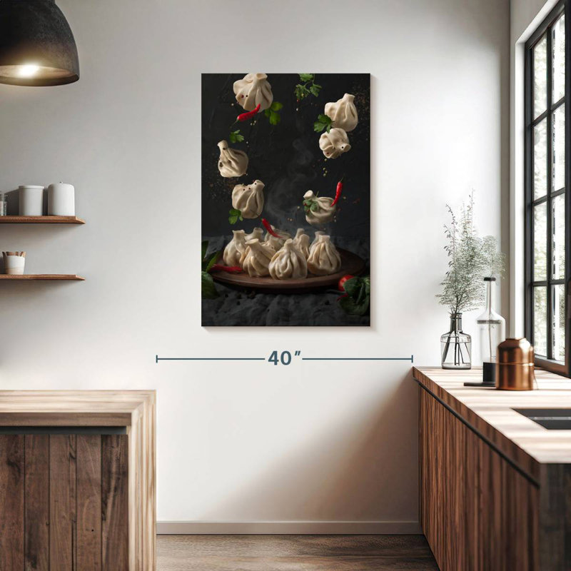 Yarlin Khinkali Meat Dumplings, 39" H x 26" W