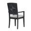 Ensemble de salle à manger extensible 9 pièces pour 8 personnes avec table de 60 à 84 po, 6 chaises d'appoint et 2 fauteuils-579639218
