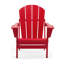 Chaise Adirondack en plastique avec table et repose-pieds Laguna-70377194