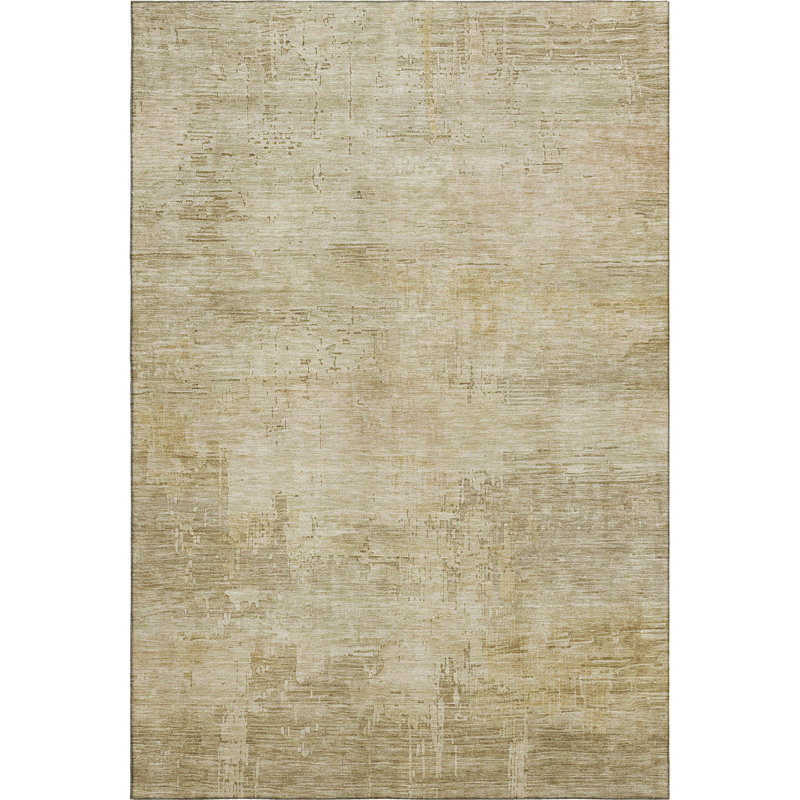 Premium Machine Washable Baford AMF1650 Abstract Rug, Rectangle 9' x 12'