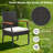 Hinnar Premium All-Weather Wicker Outdoor Dining Armchair with Cushion