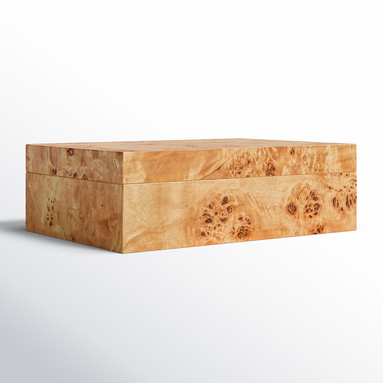 Niara Wood Decorative Box, 2.5" H x 7.75" W x 5.25" D