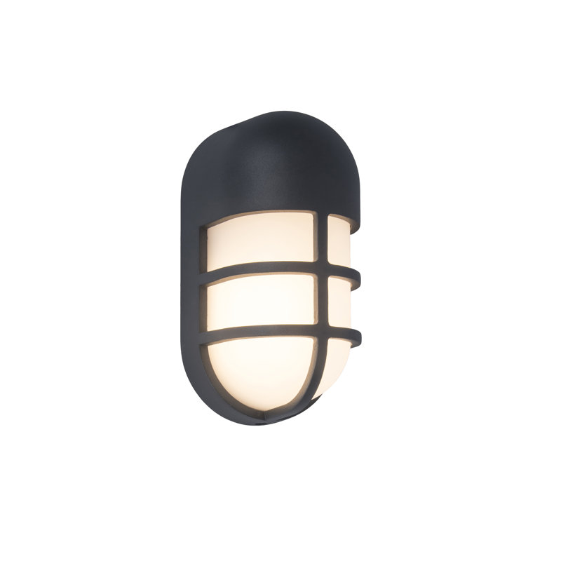 Mathusalem Integrated LED Outdoor Bulkhead Light, Brown