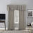 Sun Zero Evelina Faux Dupioni Silk Thermal Extreme 100% Blackout Back Tab Window Valance-57267624