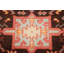Tapis de couloir brun en laine 3x8
