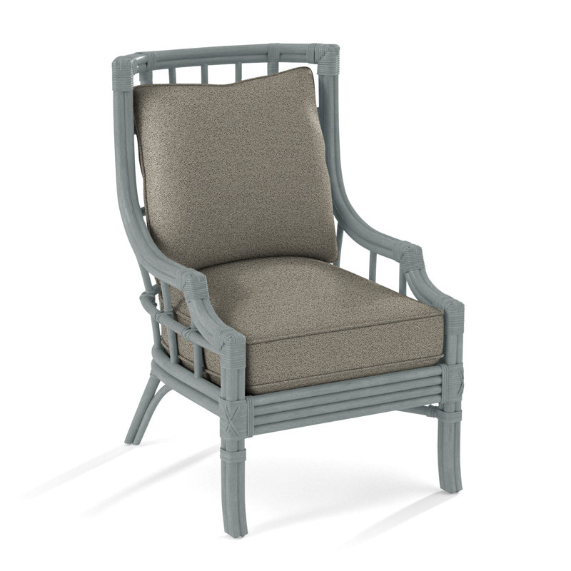 Fauteuil large 28,5 po Seville, Nickel, Frêne Elite; 0321-83
