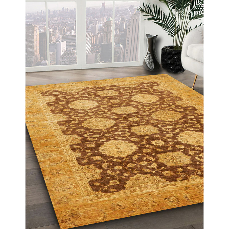 Wool Abstract Indoor Rug, Rectangle 8' x 10'