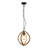 12.62" 1 - Light Lantern Geometric Chandelier