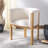 Foix 17.7'' H Boucle Upholstered Beech Armchair