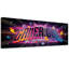 Gaming Zone Inscription - Wrapped Canvas Print