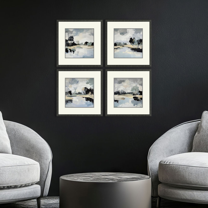 Dappled Stillness Framed Art