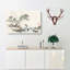 Man Crossing The Bridge by Kono Bairei - Wrapped Canvas-55310108