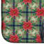 Tapis de vaisselle Black Whippet Christmas PoinsettIas