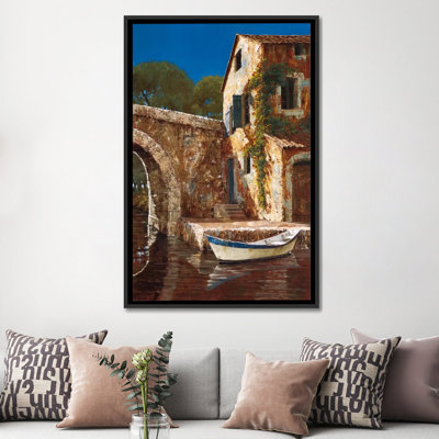 «Climbing Roses», reproduction sur toile