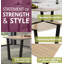 80cm Rectangular Dining Set with Upholstered Chairs-1157873944-1157873957-1157873959