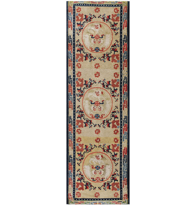 Tapis de couloir rustique Ningxia