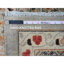 12'x15'4" Grey 14th Century Mamluk Dynasty Pattern Wool Hand Knotted Rug 549E4C1F594142E8ABA6860BE9FC4586