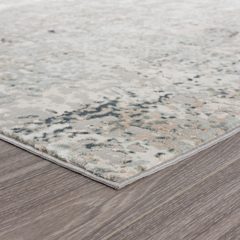 Abstract Indoor Rug, Runner 2'6" x 10'