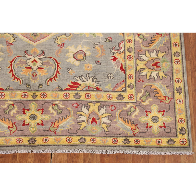 Tapis oriental fait à la main Kazak 5 x 7