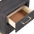 Catalan Nightstand Charcoal Gray