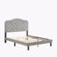 Lit plateforme tapissier