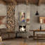 House of Hampton «Shadowless» par TM Borenstein, art mural en métal-1465318091